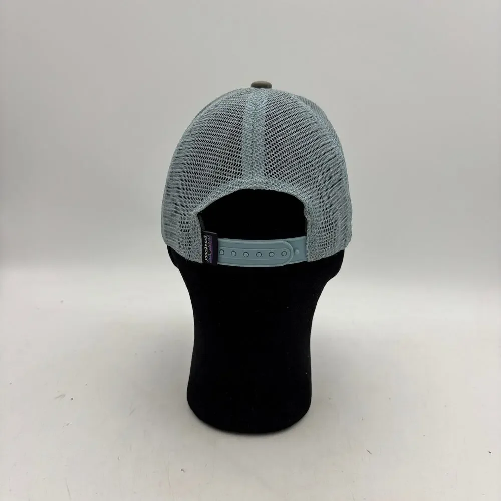 Patagonia Fitz Roy Bear Midcrown Mesh Snapback Trucker Hat Kids Youth Granola
